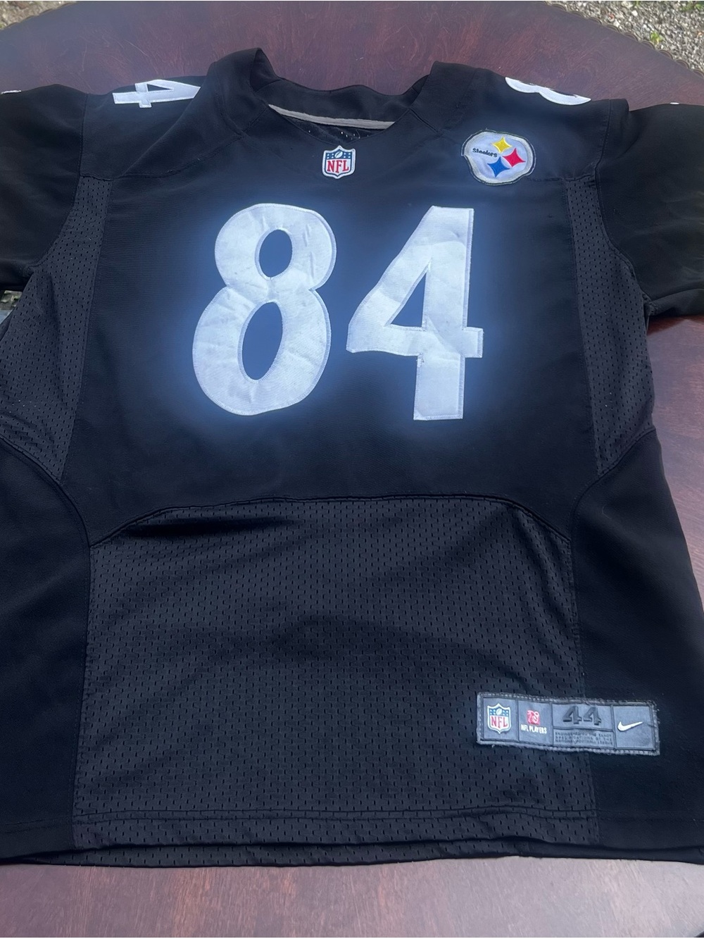 Nike Black Pittsburgh Steelers #84 Jersey